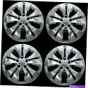 Wheel Covers Set of 4 4ホンダCRV 2012から15クローム17 ホイールスキンハブキャップ用のリムアルミホイールカバー 4 for Honda CRV 2012-15 Chrome 17 Wheel Skins Hub Caps Rim Covers Alloy Wheels