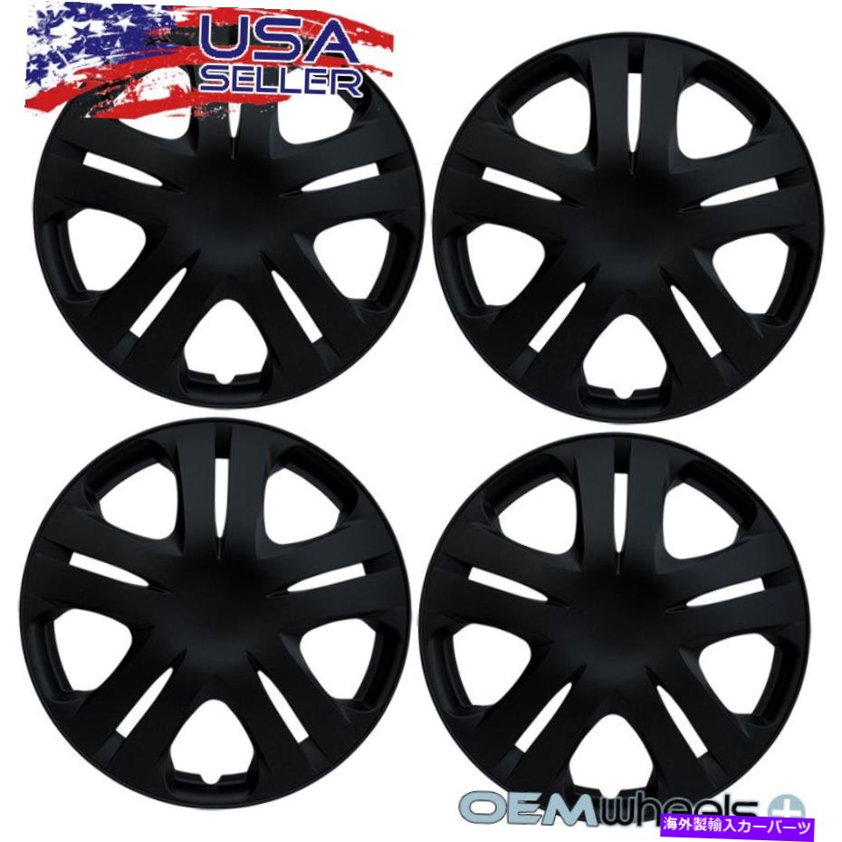 Wheel Covers Set of 4 4新しいOEMマットブ