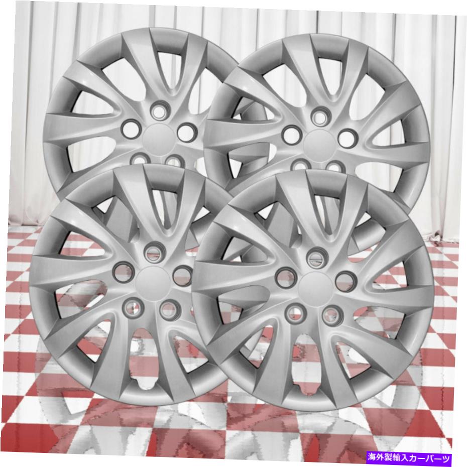 Wheel Covers Set of 4 2011-2016ヒュンダイエラントラのための16