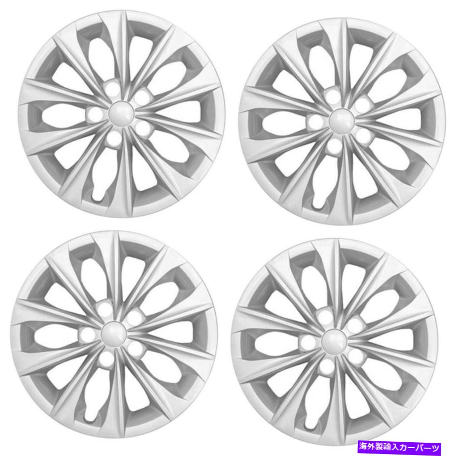 4 New 16" Wheel Covers Full Hub Caps fit Steel Rim for 2015-2018 Toyota Camry LカテゴリWheel Covers Set of 4状態新品メーカー車種発送詳細送料一律 1000円（※北海道、沖縄、離島は省く）商品詳細輸入商品の為、英語表記となります。Condition: New Brand: Upgrade Your Auto Other Part Number: ARF-514-16S, new set of 4 snap on hubcaps R16 tires Manufacturer Part Number: 51416S, 4260206 070 120 + Surface Finish: Silver Total Number of Pieces: 4 Warranty: 1 Year Placement on Vehicle: Left, Right, Front, Rear Custom Bundle: No Color: Silver Modified Item: No Size: 16 inches Superseded Part Number: replaces original hubcaps / these have no logo Material: ABS UPC: Does not apply Interchange Part Number: 61163 10 spokes 61155 7 slots / 61175 / 5 lug holes ISBN: Does not apply EAN: Does not apply※以下の注意事項をご理解頂いた上で、ご購入下さい※■海外輸入品の為、NC・NRでお願い致します。■商品の在庫は常に変動いたしております。ご購入いただいたタイミングと在庫状況にラグが生じる場合がございます。■商品名は英文を直訳で日本語に変換しております。商品の素材等につきましては、商品詳細をご確認くださいませ。ご不明点がございましたら、ご購入前にお問い合わせください。■フィッテングや車検対応の有無については、基本的に画像と説明文よりお客様の方にてご判断をお願いしております。■取扱い説明書などは基本的に同封されておりません。■取付並びにサポートは行なっておりません。また作業時間や難易度は個々の技量に左右されますのでお答え出来かねます。■USパーツは国内の純正パーツを取り外した後、接続コネクタが必ずしも一致するとは限らず、加工が必要な場合もございます。■商品購入後のお客様のご都合によるキャンセルはお断りしております。（ご注文と同時に商品のお取り寄せが開始するため）■お届けまでには、2〜3週間程頂いております。ただし、通関処理や天候次第で遅れが発生する場合もございます。■商品の配送方法や日時の指定頂けません。■大型商品に関しましては、配送会社の規定により個人宅への配送が困難な場合がございます。その場合は、会社や倉庫、最寄りの営業所での受け取りをお願いする場合がございます。■大型商品に関しましては、輸入消費税が課税される場合もございます。その場合はお客様側で輸入業者へ輸入消費税のお支払いのご負担をお願いする場合がございます。■輸入品につき、商品に小傷やスレなどがある場合がございます。商品の発送前に念入りな検品を行っておりますが、運送状況による破損等がある場合がございますので、商品到着後は速やかに商品の確認をお願いいたします。■商品説明文中に英語にて”保証”に関する記載があっても適応されませんので、ご理解ください。なお、商品ご到着より7日以内のみ保証対象とします。ただし、取り付け後は、保証対象外となります。■商品の破損により再度お取り寄せとなった場合、同様のお時間をいただくことになりますのでご了承お願いいたします。■弊社の責任は、販売行為までとなり、本商品の使用における怪我、事故、盗難等に関する一切責任は負いかねます。■他にもUSパーツを多数出品させて頂いておりますので、ご覧頂けたらと思います。■USパーツの輸入代行も行っておりますので、ショップに掲載されていない商品でもお探しする事が可能です!!また業販や複数ご購入の場合、割引の対応可能でございます。お気軽にお問い合わせ下さい。【お問い合わせ用アドレス】　usdm.shop@gmail.com&nbsp;