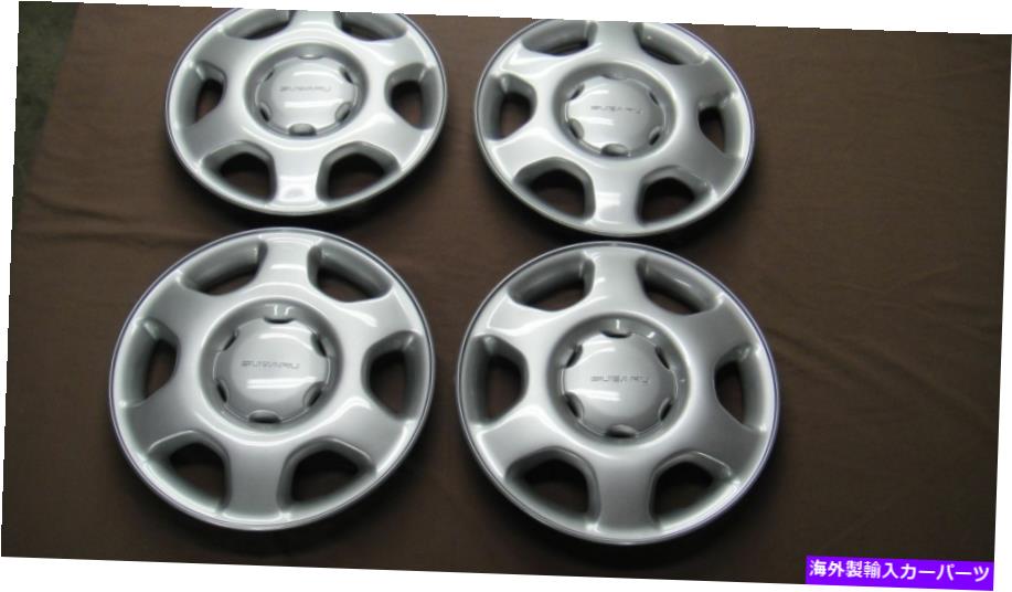 Wheel Covers Set of 4 （4）NOSスバルOEMハブキャップハブキャップホイールカバーの新しいセット1998年から1999年98 99レガシー New Set of (4) NOS Subaru OEM Hubcap Hub Cap Wheel Covers 1998-1999 98 99 Legacy
