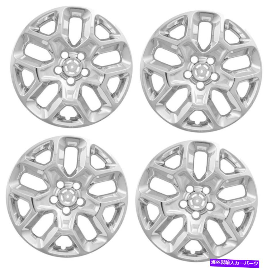 楽天カスタムパーツ WORLD倉庫Wheel Covers Set of 4 4 CHROME 17