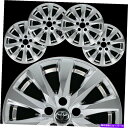 Wheel Covers Set of 4 4フィットトヨタカムリLE 2018年から2021年クローム17