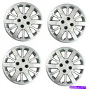 Wheel Covers Set of 4 05-10シボレーコバルトのための4シルバー15