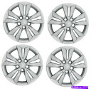 Wheel Covers Set of 4 4シルバーの海岸の