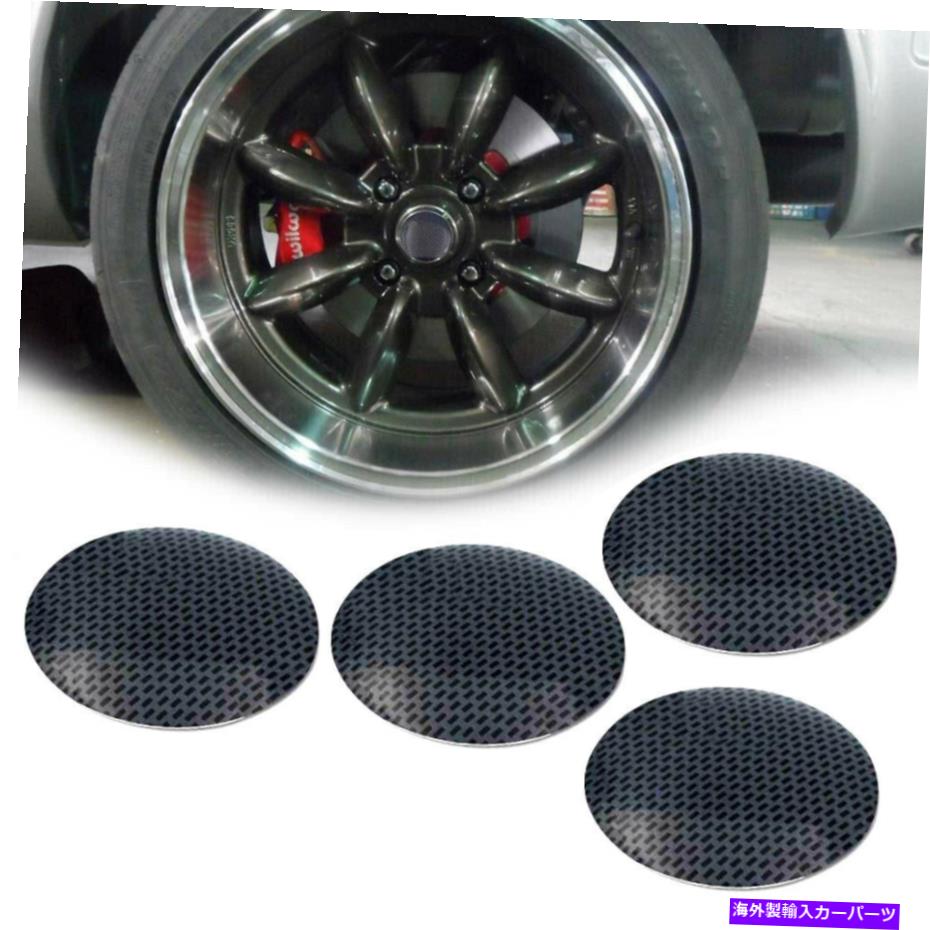 Wheel Covers Set of 4 4֥å󥿡ΥåȤϡ56.5ߥ᡼ȥۥ륫Сϥ֡५졼󥰥˥С륭å Set of 4 Black Center Caps 56.5mm Wheel Cover Hub Rim Car Curve Racing Universal