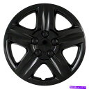 Wheel Covers Set of 4 4 IWC43116BLKのCCIホイールカバー16インチ5スポークグロスブラックセット CCI Wheel Cover 16 Inch 5 Spoke Gloss Black Set Of 4 IWC43116BLK