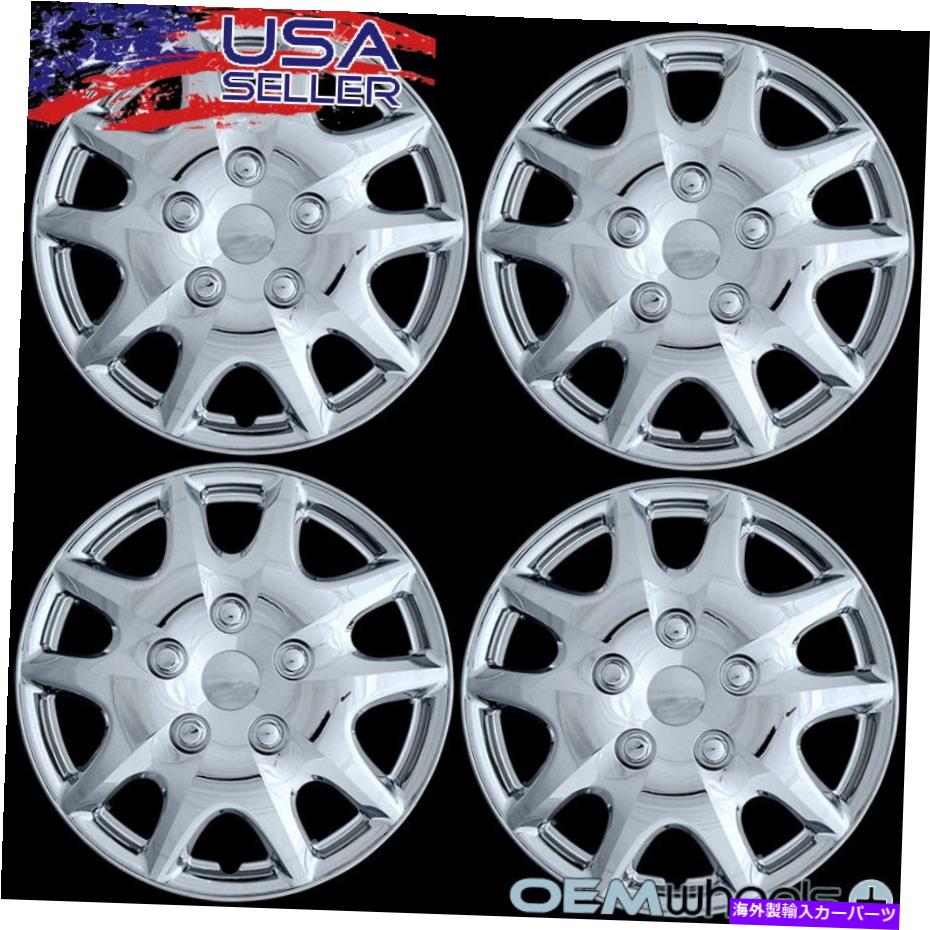 Wheel Covers Set of 4 4 NEW OEM CHROME 14