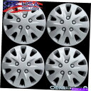 Wheel Covers Set of 4 4 NEW OEM SILVER 17