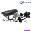 Train Horn トラック/車/セミラウドシステム/ 150PSI / 4トランペット/ 1.5Gエアタンクのための電車ホーンキット Train Horn ...