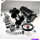 Train Horn 電車ホーンキット4トランペットセミラウドシステム1.5Gエアタンク150PSIのためにトラックの車 Train Horn Kit 4 Tr...