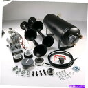 Train Horn 電車ホーンキット4トランペットセミラウドシステム1.5Gエアタンク150PSIのためにトラックの車 Train Horn Kit 4 Trumpets Semi Loud System 1.5G Air Tank 150PSI For Truck Car