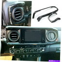 Carbon fiber Internal LHDカーボンファイバーインナーダッシュボードのメーターパネルカバーにトヨタタコマN300 16-20 LHD Ca...