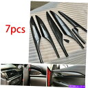 Carbon fiber Internal フィット感のためのキャデラックATS 2013-2020レアルカーボンファイバードアインナーパネルストリップのトリム...