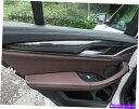 Carbon fiber Internal BMW X3 G01 2018年から2020年カーボンファイバールックドアインナーパネルストリップカバートリム4PC...
