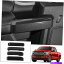 Carbon fiber Internal եF150 2015ǯ2020ǯܥեСåABSʡɥϥɥ륫Сȥ4PCSΤ For Ford F150 2015-2020 Carbon Fiber Look ABS Inner Door Handle Cover Trim 4PCS