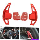 Steering Wheel Paddle Shifter BMW 2 3 4 X1のX4のX5 X6のためにレッドステアリングホイールのパドルシフター拡張カバー Red Steering Wheel Paddle Shifter Extension Covers For BMW 2 3 4 X1 X4 X5 X6