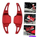 Steering Wheel Paddle Shifter 2倍の赤い車のステアリングホイールのシフトパドルシフター拡張のためのシボレーカマロ12-15 2x ...