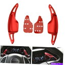 Steering Wheel Paddle Shifter レッドステアリングホイールのパドルシフターの拡張のためのシボレー14-19 C7コルベット、カマロ ...