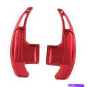 Steering Wheel Paddle Shifter フォードマスタング2015-2019赤い車用パドルシフトステアリングホイール拡張シフター Paddl...