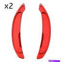 Steering Wheel Paddle Shifter 赤い車のステアリングホイールのシフトパドルシフター拡張のためのランサーエボX Red Car Ste...