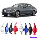 Steering Wheel Paddle Shifter 合金ステアリングホイールDSGパドルシフター拡張カバーにメルセデスC250 C300 Alloy S...