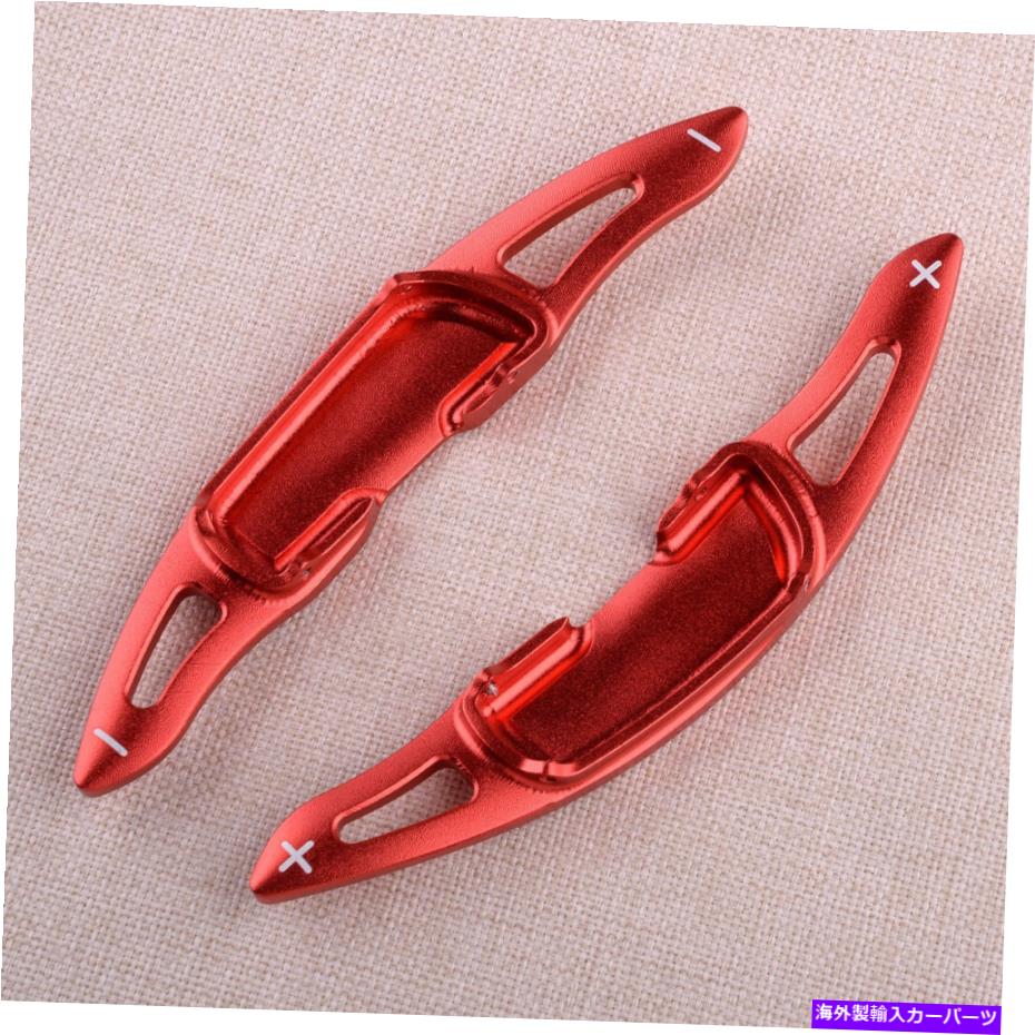 Steering Wheel Paddle Shifter マツダCX3 CX4 CX5 MX-5の2倍レッドステアリングホイールのシフトパドルシフターフィット新 2x Red Steering Wheel Shift Paddle Shifter Fit for Mazda CX3 CX4 CX5 MX-5 New