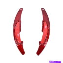 Steering Wheel Paddle Shifter レッドカーボンファイバーステアリングホイールのパドルシフター拡張のためのBMW M2 M3 M4 M...