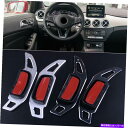 Steering Wheel Paddle Shifter メルセデスベンツA B Cのための車のステアリングホイールのシフトパドルシフタートリムカバーフィット...