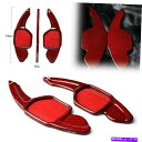 Steering Wheel Paddle Shifter 赤い車のステアリングホイールのパドルシフターの拡張のためにアウディA3 A4 A5 A4L A6Lの...