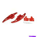 Steering Wheel Paddle Shifter アルミステアリングホイールパドルシフトシフターのためにフォードフォーカス15から2017久我レッドC...