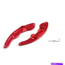 Steering Wheel Paddle Shifter ステアリングホイールパドルシフトシフターのAluについてマツダ3 6アクセラアテンザCX-5レッドC...