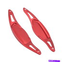 Steering Wheel Paddle Shifter 起亜スティンガーCK K8用2個赤い車のハンドルシフトパドルシフターフィット 2pcs Red Ca...