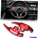 Steering Wheel Paddle Shifter メルセデス・ベンツA B C EクラスレアルカーボンファイバーDSGパドルシフターの拡張のために For Mercedes Benz A B C E Class Real Carbon Fiber DSG Paddle Shifter Extension(2)