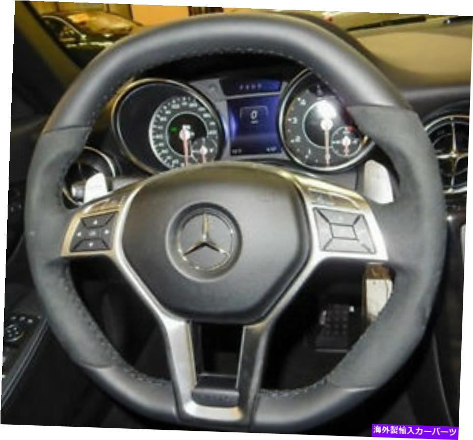 Steering Wheel Paddle Shifter メルセデスベンツ純正R172 SLK SMGアルカンターラステアリングホイールにパドルシフター Mercedes Benz Genuine R172 SLK SMG Alcantara Steering Wheel With Paddle Shifters