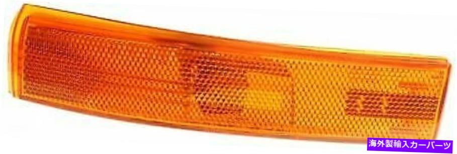 Side Marker 00-02リンカーンLS FO2550135ためのフロント、左サイドアンバーレンズサイドマーカー Front, Left Side Amber Lens Side Marker for 00-02 Lincoln LS FO2550135