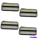 Side Marker 68 69 70 71 72 CHEVY GMC PUピックアップトラックSIDE MARKER LIGHTS CLEAR FRONT&...
