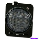 Side Marker サイドマーカーライトアセンブリAnzo 861117のフィット2007ジープ・ラングラー Side Marker Light Assem...