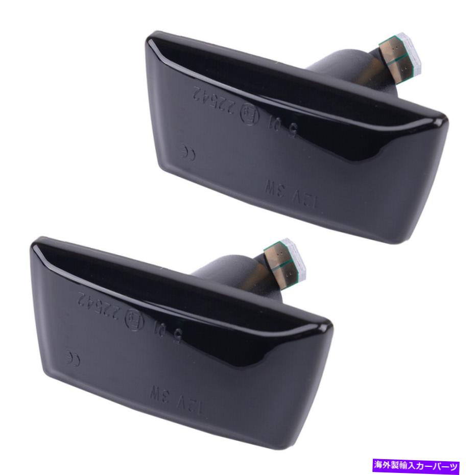 Side Marker オペルボクソール記章ザフィーラ用フロントバンパーサイドマーカーライトランプフィット2P..