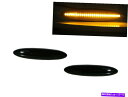 Side Marker TOYOTAのためクルーガーXU40 MK2 10-13 5D LEDダイナミックサイドフェンダーマーカーライトスモーク Kluger ...