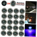 Side Marker トレーラーのサイドマーカーライトラウンドの弾丸は12V 1 Wエクステリア照明ランプ Trailer Side marker Light Round Bullet lamps 12V 1 W Exterior lighting