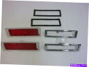Side Marker リアサイドマーカーLENS Wベゼル&ガスケットGMR 75?79 NOVA OR1825.1921.03X2 ^ REAR SIDE ...