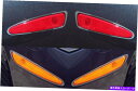 Side Marker 2005-2013 C6コルベットはステンレスサイドマーカーライトリフレクタートリムをポリッシュ - 4PC 2005-2013 C6 ...
