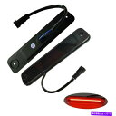 Side Marker 4XサイドマーカーライトアンバーレッドフェンダーフロントリアLEDランプスモークが信号を右折 4X Side Marker Light ...