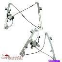 Power Window Regulator ペア(2)パワーウィンドウレギュレータW /モーター・フロントについてはシボレーシルバラード1500年99から06 Pair (2) Power Window Regulator W/Motor Front For Chevrolet Silverado 1500 99-06(2)