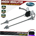 Power Window Regulator ピータービルト357 1987-1996 379フロントドライバのモーターとパワーウィンドウレギュレータ Power Window Regulator with Motor for Peterbilt 357 1987-1996 379 Front Driver
