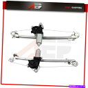 Power Window Regulator 98-99メルセデスベンツE300Dリア左右用モーターとパワーウィンドウレギュレータ Power Window Regulator with Motor for 98-99 Mercedes-Benz E300D Rear Left Right