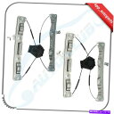 Power Window Regulator 2002-2006フォードエクスプローラーフロント左右用モーターなしのウィンドウレギュレータ Window Regulator without Motor for 2002-2006 Ford Explorer Front Left Right
