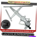 Power Window Regulator フロント右パワーウインドウレギュレーターのw /レクサスRX330 RX350 RX400hをES300用モーター...