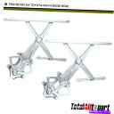 Power Window Regulator 2倍のパワーウィンドウはサイオンxAのトヨタRAV4 2004年から2012年のためのフロント左右のレギュレータ 2x Power Window Regulators Front Left & Right for Scion xA Toyota RAV4 2004-2012